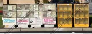 photo texture of newspaper vending machine 0001